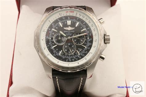 breitling bentley quartz movement watch